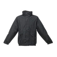 Dover Fleece Lined Bomber Jacket - BLACK
