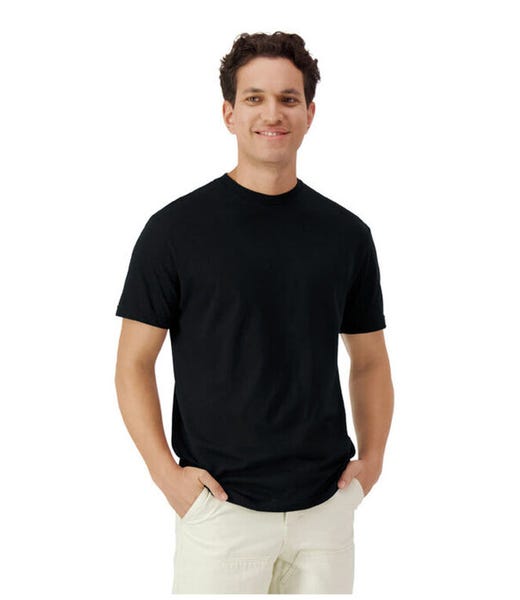Light Cotton Adult T-Shirt - BLACK front