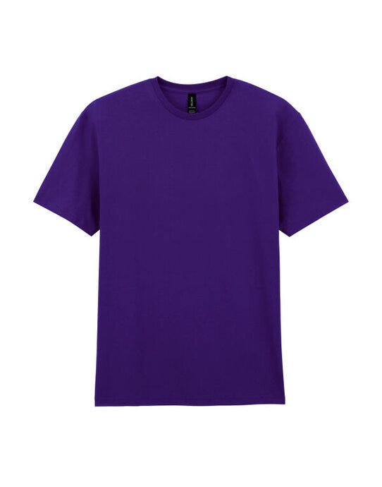 Light Cotton Adult T-Shirt - Purple