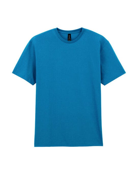 Light Cotton Adult T-Shirt - Sapphire