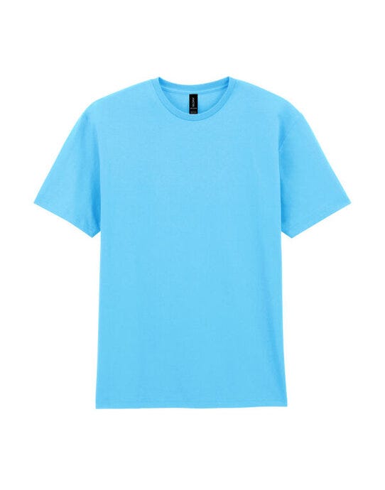 Light Cotton Adult T-Shirt - Sky Blue