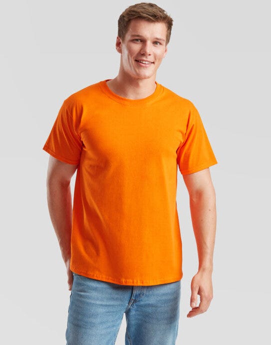 Men's Valueweight T - Orange (4)
