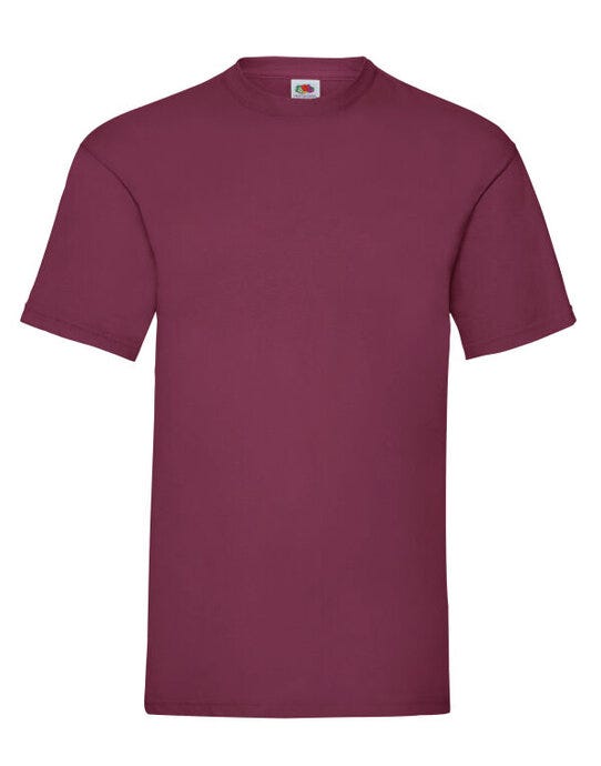 Men's Valueweight T - Burgundy