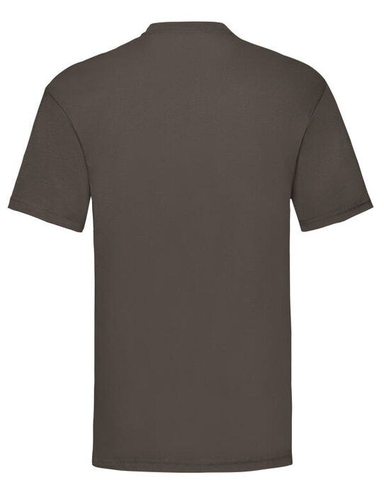Men's Valueweight T - Chocolate (2)