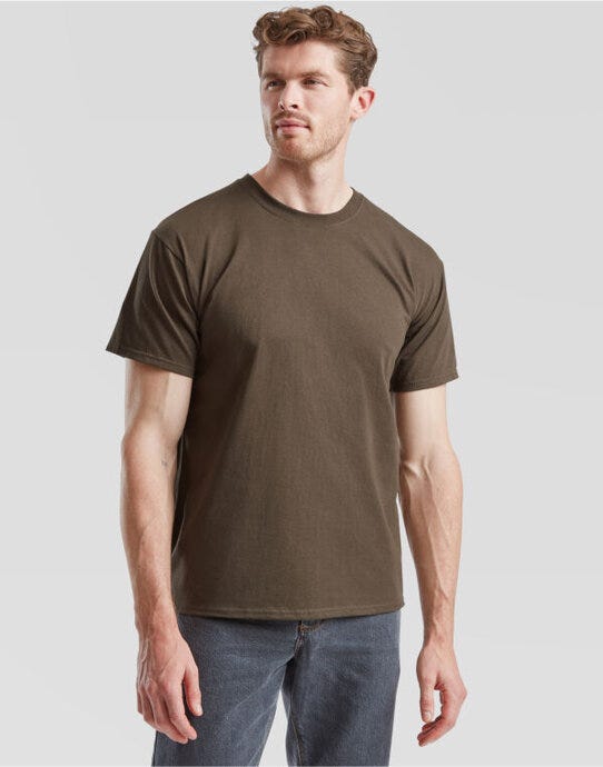 Men's Valueweight T - Chocolate (4)