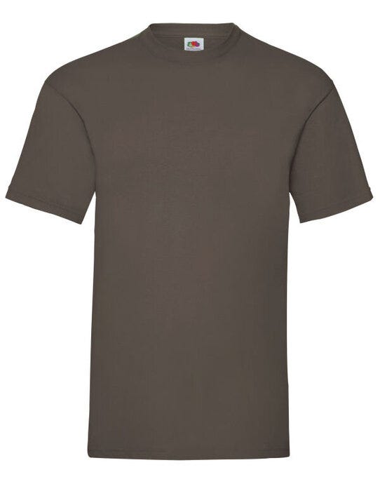 Men's Valueweight T - Chocolate