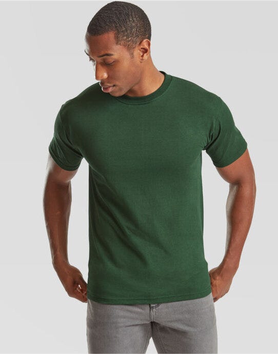 Men's Super Premium T - Bottle Green (4)