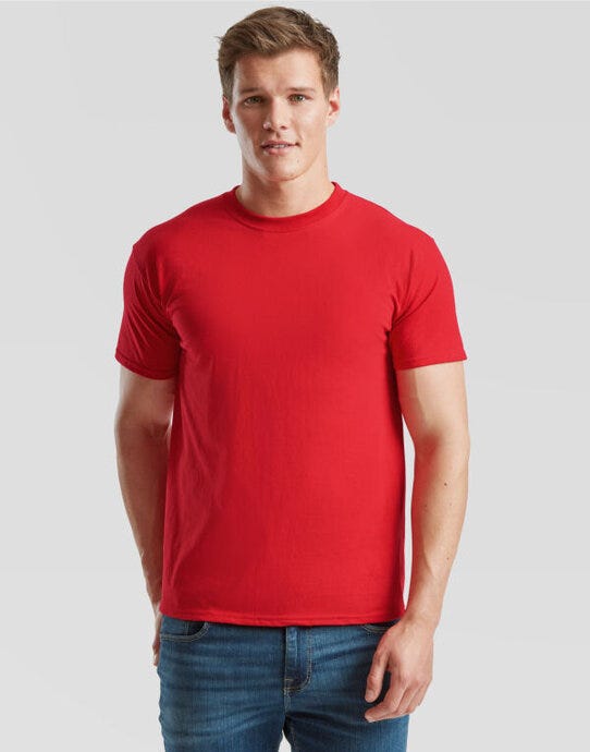 Men's Super Premium T - Red (4)