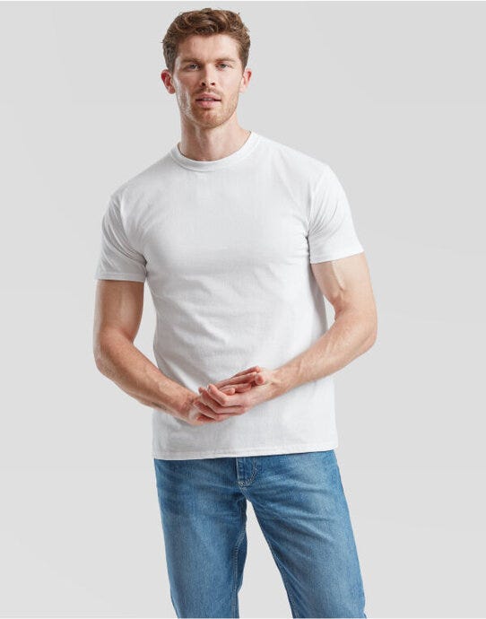 Men's Super Premium T - White (4)