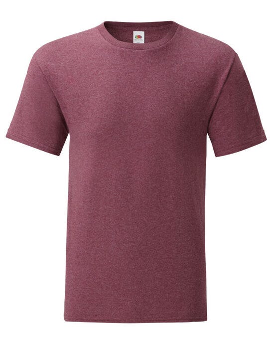 Men's Iconic 150 T - Heather Burgundy