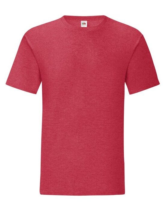 Iconic 150 T-Shirt - 31 COLOURS - Vintage Heather Red