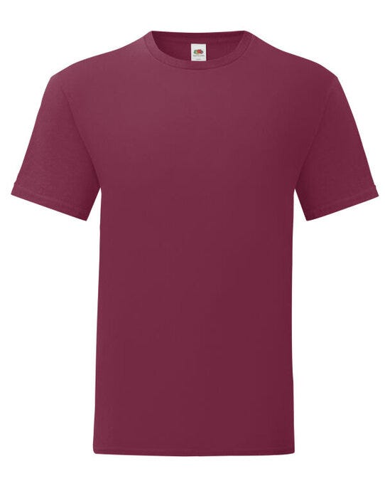Iconic 150 T-Shirt - 31 COLOURS - Burgundy