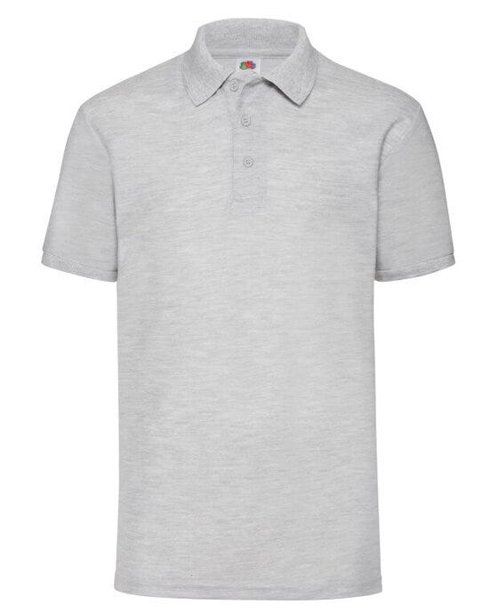 Men's 65/35 Polo - Heather Grey