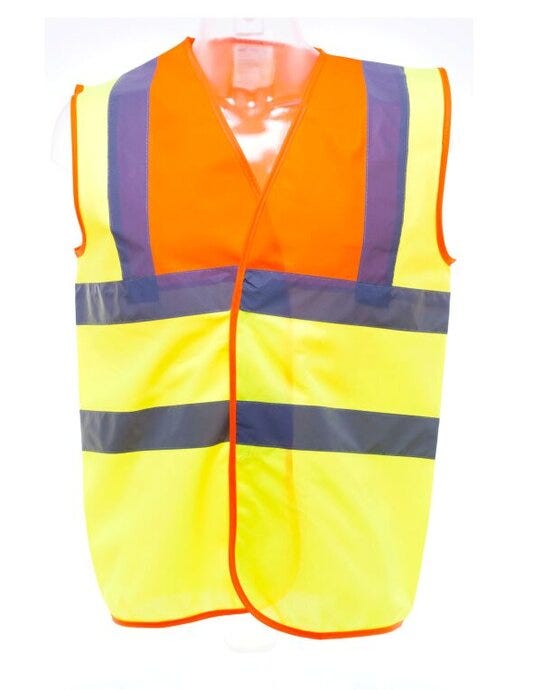 Hi-Vis Class 2 Waistcoat - Hi Vis Yellow/Orange (5)