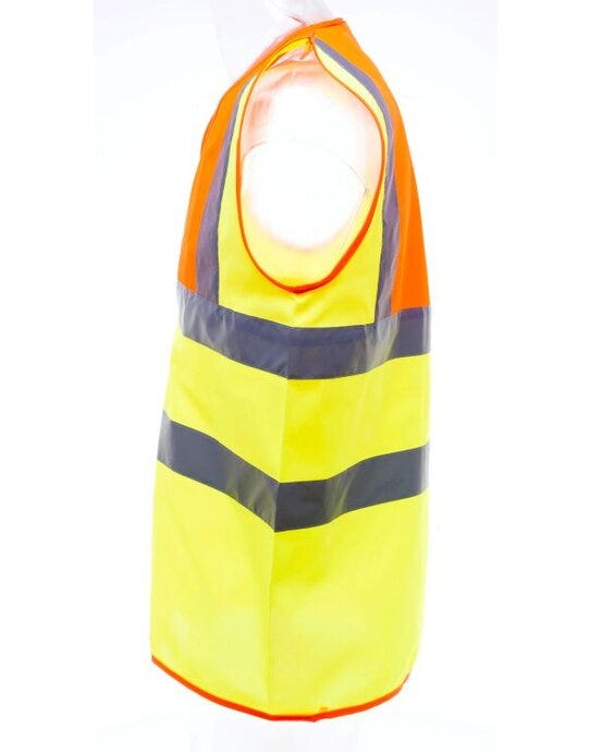 Hi-Vis Class 2 Waistcoat - Hi Vis Yellow/Orange (6)