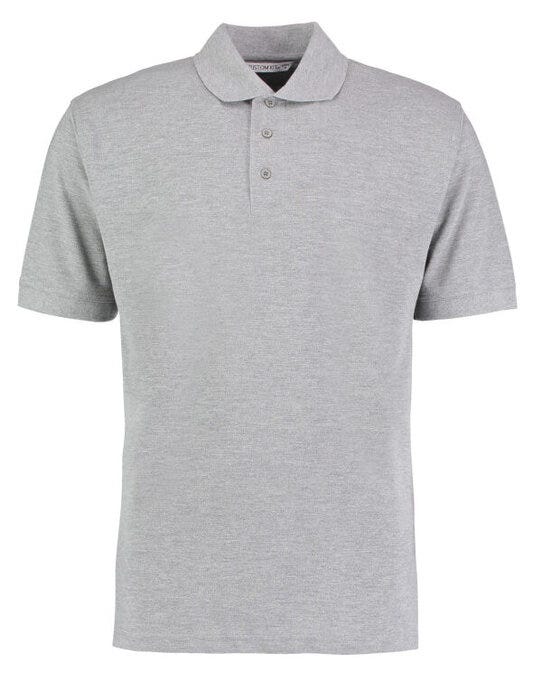 Classic Fit Klassic Superwash® 60 Polo - Heather Grey