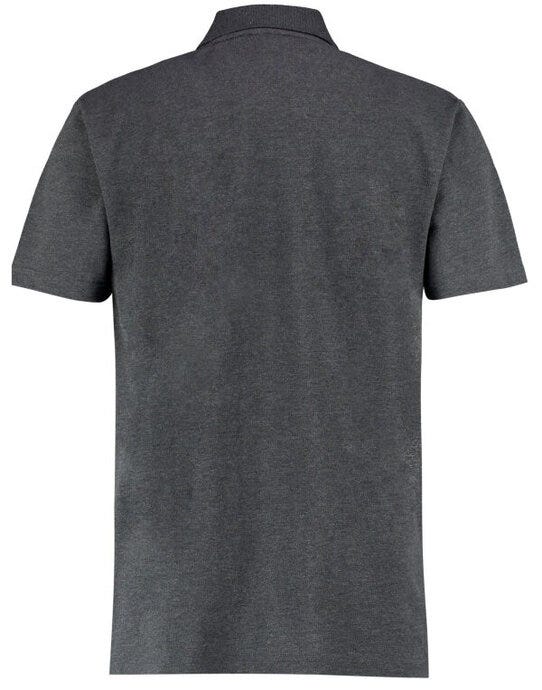 Regular Fit Workforce Polo - Dark Grey Marl (2)