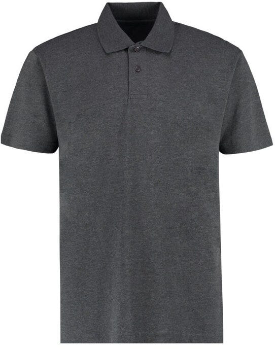 Regular Fit Workforce Polo - Dark Grey Marl