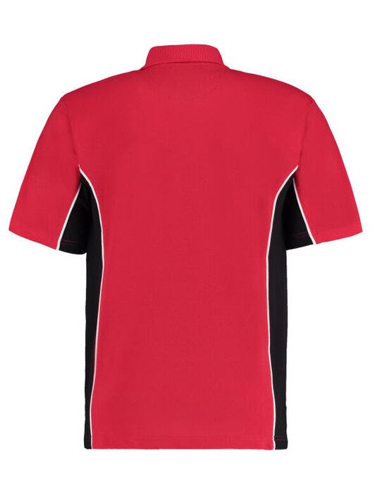 Classic Fit Track Polo - Red/Black/White (2)