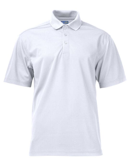 Prio 2040 Pique Function Polo - White