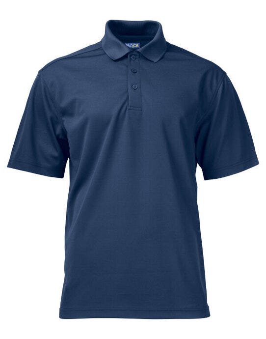 Prio 2040 Pique Function Polo - Navy