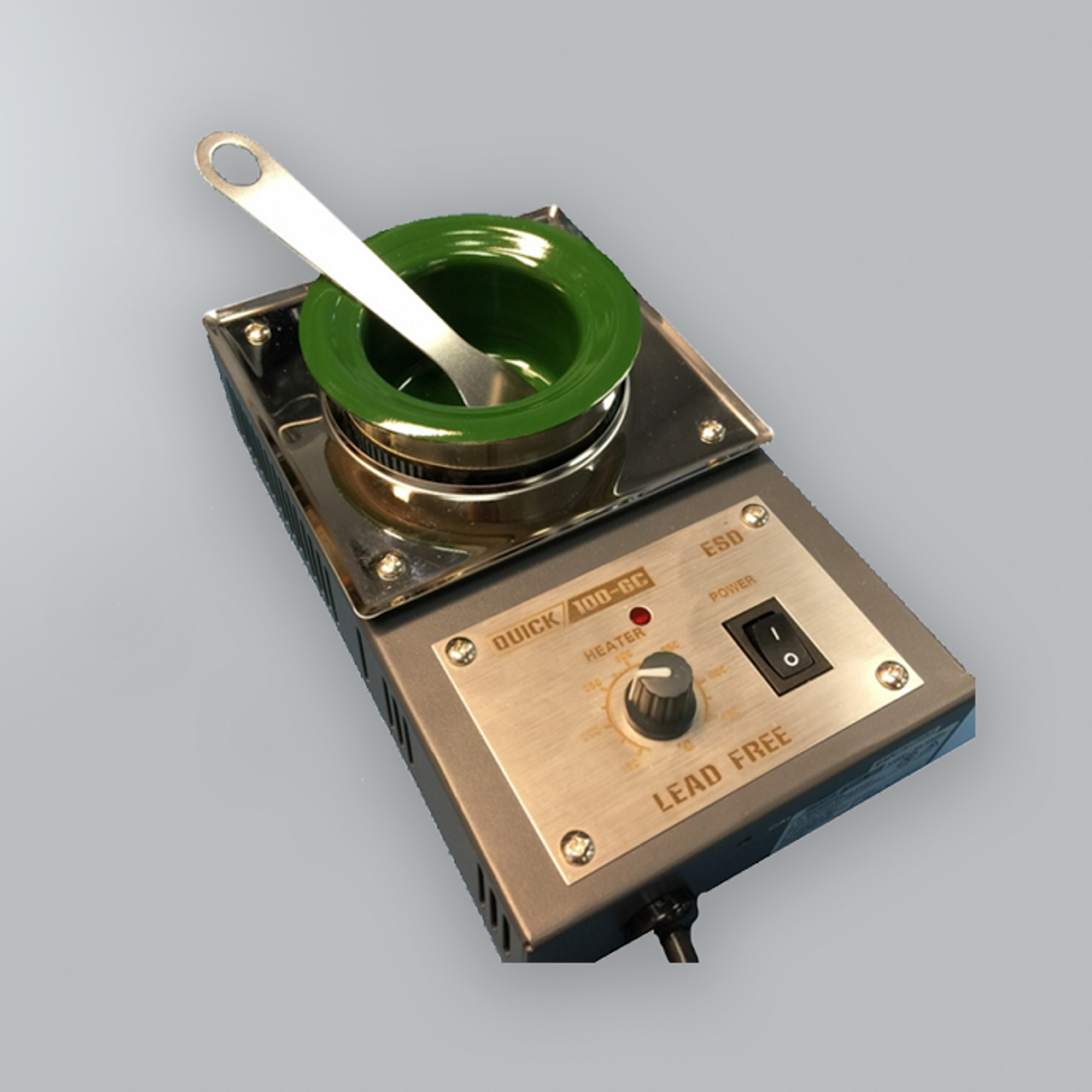 Lead Pot Machine Quick 100-6C Lead-Free Solder Pot 400W | Titanium – Grove Sales – Grove ...