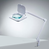LED Magnifying Lamp - Long Reach Square