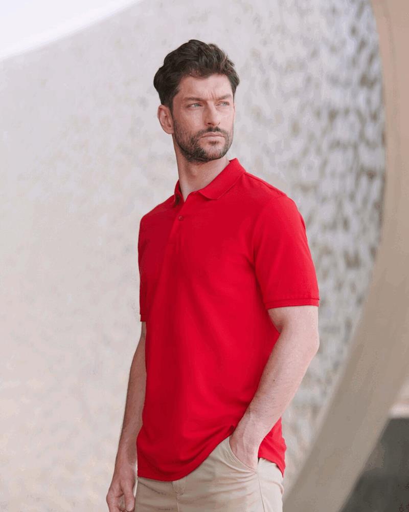 Microfine Pique Polo Shirt