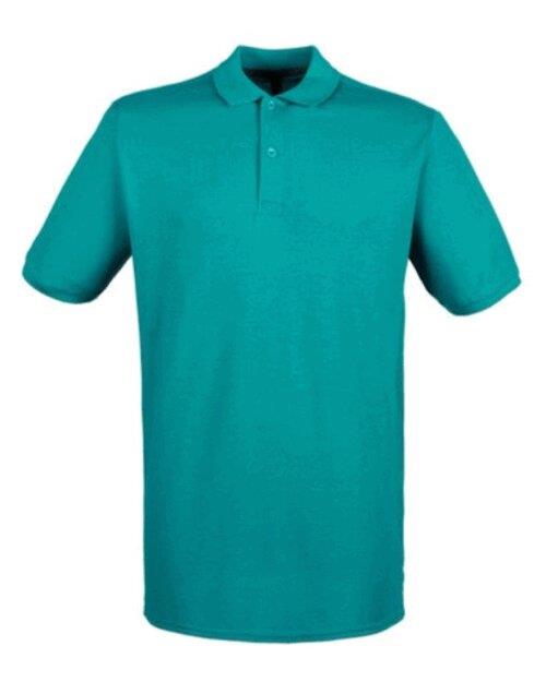 Microfine Pique Polo Shirt - Bright Jade