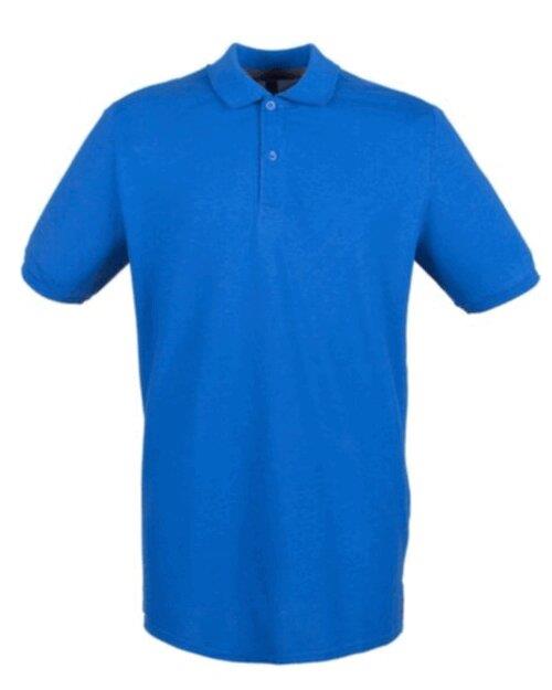 Microfine Pique Polo Shirt - Royal Blue