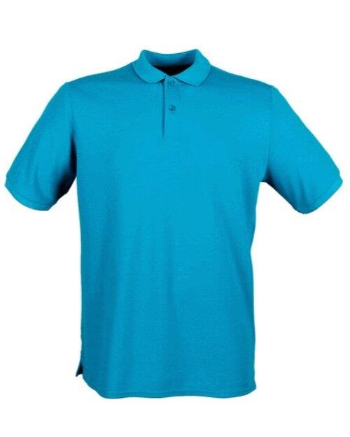 Microfine Pique Polo Shirt - Sapphire Blue
