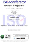 Current ISO certification