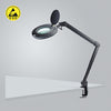 ESD Black LED Long Reach Magnifier Lamp