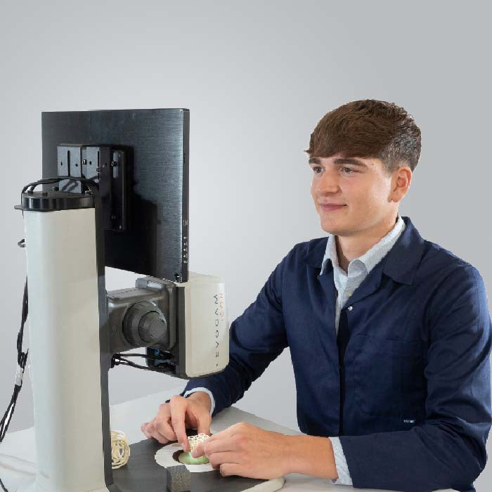 Man working on EVO CAM Icon