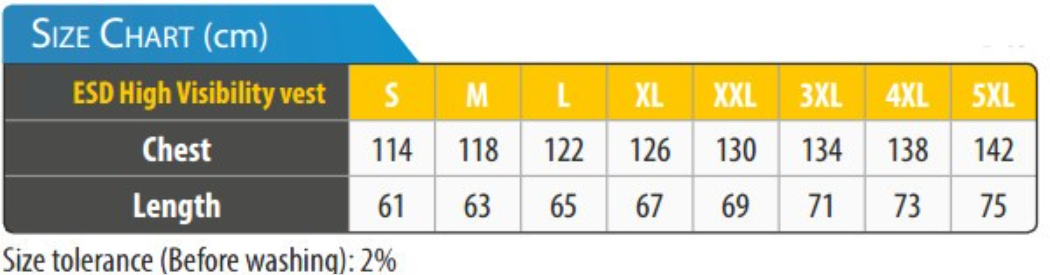 Sizing Chart