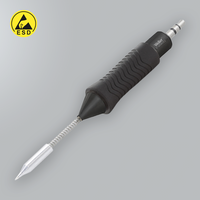 RTMS 001 C NW MS Micro Soldering tip, conical Ø 0.1 mm, chrome, not wettable, MIL- SPEC