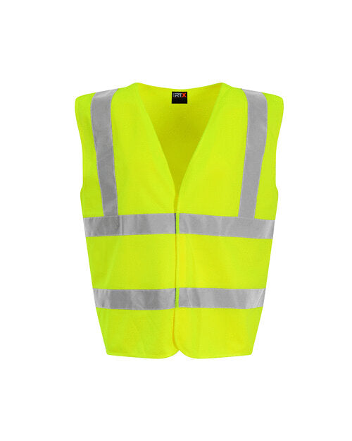 Kids Hi-Vis Waistcoat - High Visibility Yellow