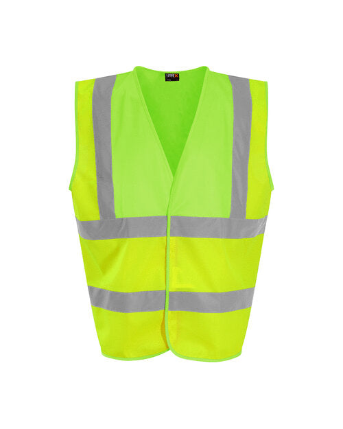 Hi-Vis Waistcoat - High Visibility Yellow/Lime