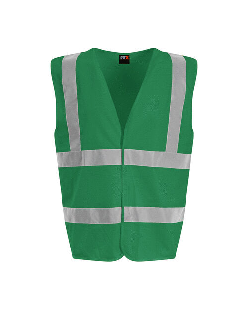 Hi-Vis Waistcoat - Kelly Green