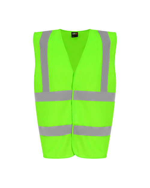 Hi-Vis Waistcoat - Lime Green