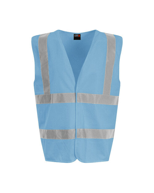 Hi-Vis Waistcoat - Sky Blue