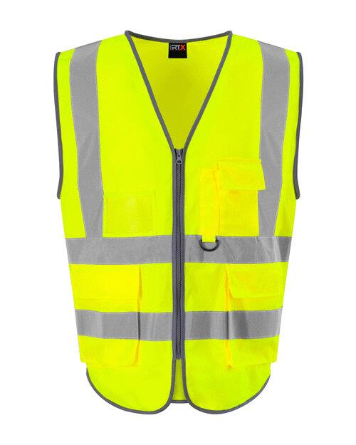 Executive Hi-Vis Waistcoat - High Visibility Yellow