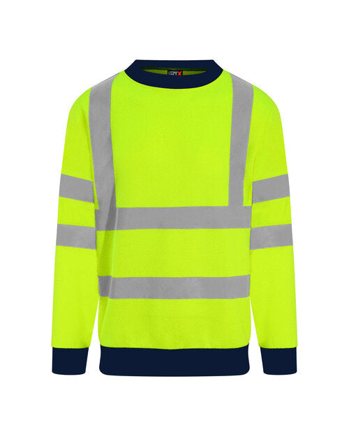 Hi-Vis Sweatshirt - Hi Vis Yellow/Navy
