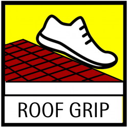 Requirements of slipping resistance on inclined roofs