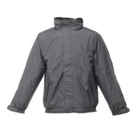 Dover Fleece Lined Bomber Jacket - SEAL GREY/BLACK