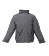 Dover Fleece Lined Bomber Jacket - SEAL GREY/BLACK