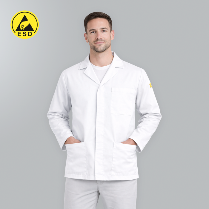 STANDARD ESD Lab Jacket (White) - UNISEX – Grove Sales Ltd