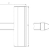RTU 330 K MS Ultra Soldering tip, blade, Ø 33.0 mm, MIL-SPEC
