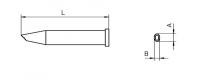 XT GW1 - Gull Wing - 2.3mm / 3.2mm measurements