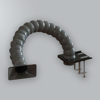 600mm LocLINE arm, table bracket and rectangular nozzle